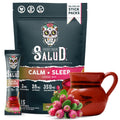 Salud 2-in-1 Sleep Aid + Calm Drink Mix – Prickly Pear, 15 Servings