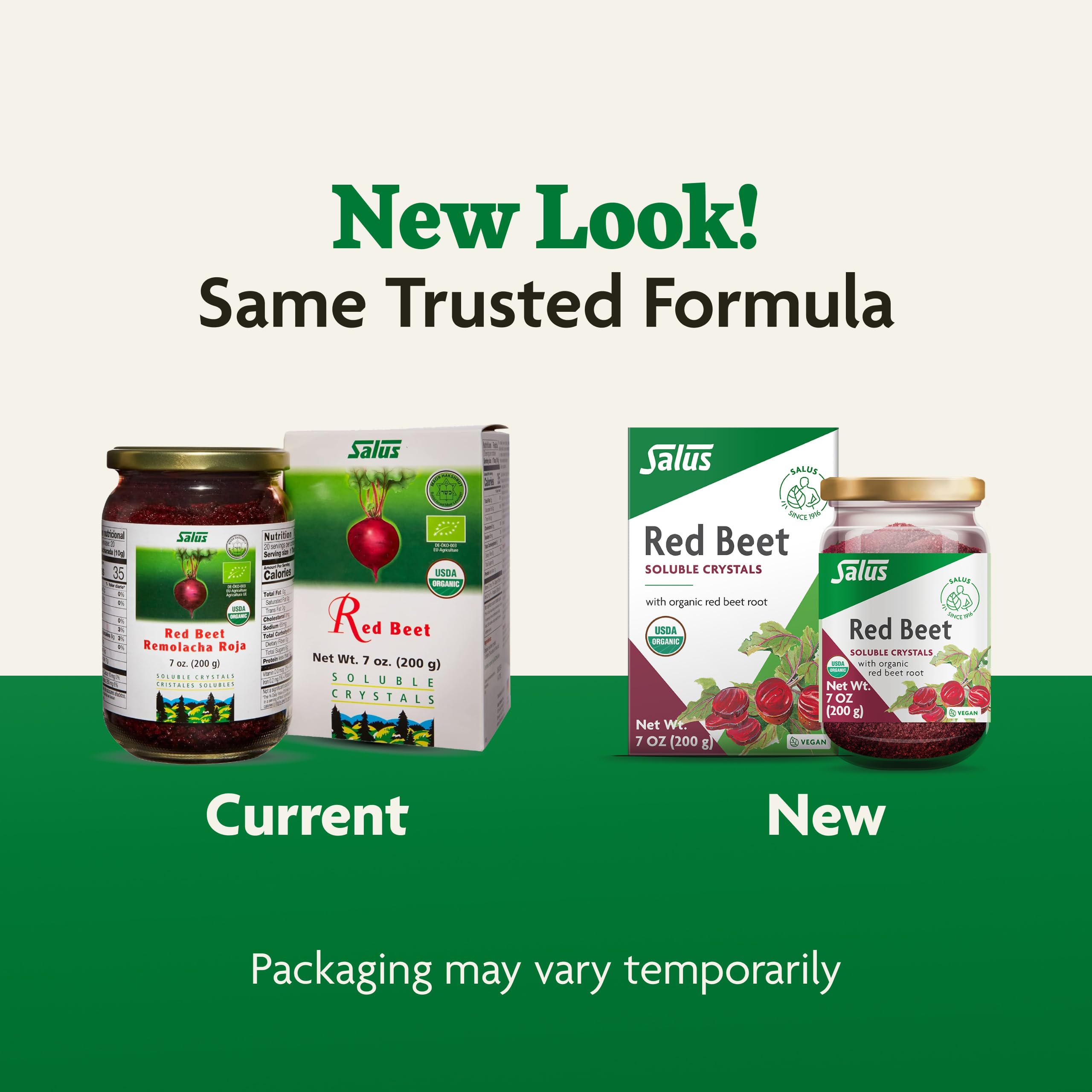 Salus Red Beet Crystals - Organic Beet Root Powder Superfood, 7 oz | Vitamin C, Folate, Magnesium & Potassium