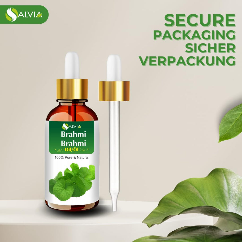 Salvia Brahmi Oil 15ml (Bacopa monnieri) - With Dropper