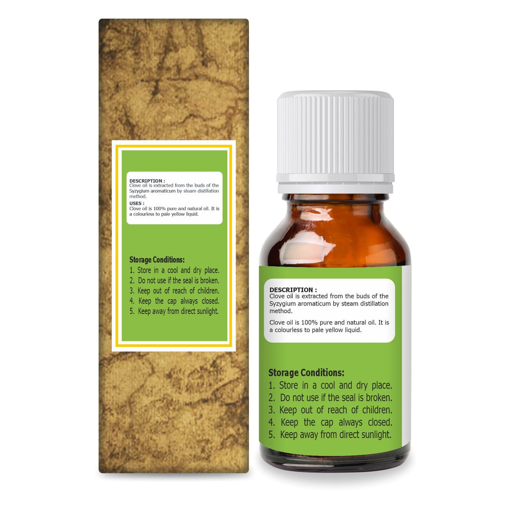 Salvia Clove Bud (Syzygium ticum) Oil - 15ml/0.507Fl Oz | Pure & Natural Undiluted Essential Oil