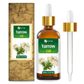 Salvia Yarrow Essential Oil – Pure & Natural Undiluted (100 ml) with Dropper | Therapeutic Grade