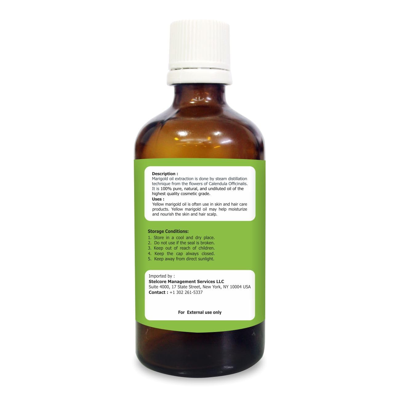 Salvia Yellow Marigold Oil – 100% Natural Undiluted Essential Oil, 100ml