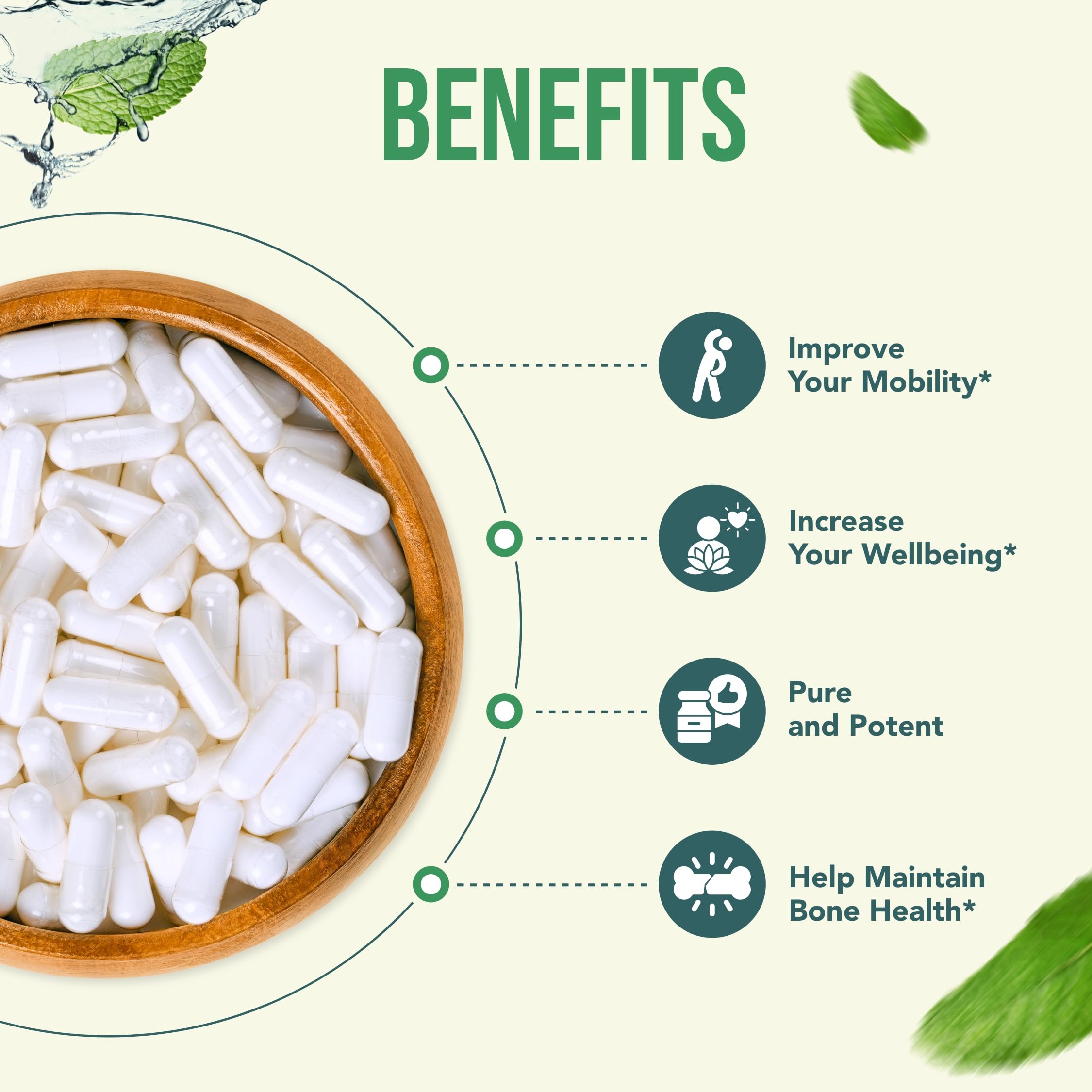 HealthyWayRx 1500mg SAM-e Supplement | High-Absorption S-Adenosyl-L-Methionine (90 Count)