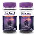 Sambucol Black Elderberry Gummies with Vitamin C & Zinc – 30 Count, 2 Pack