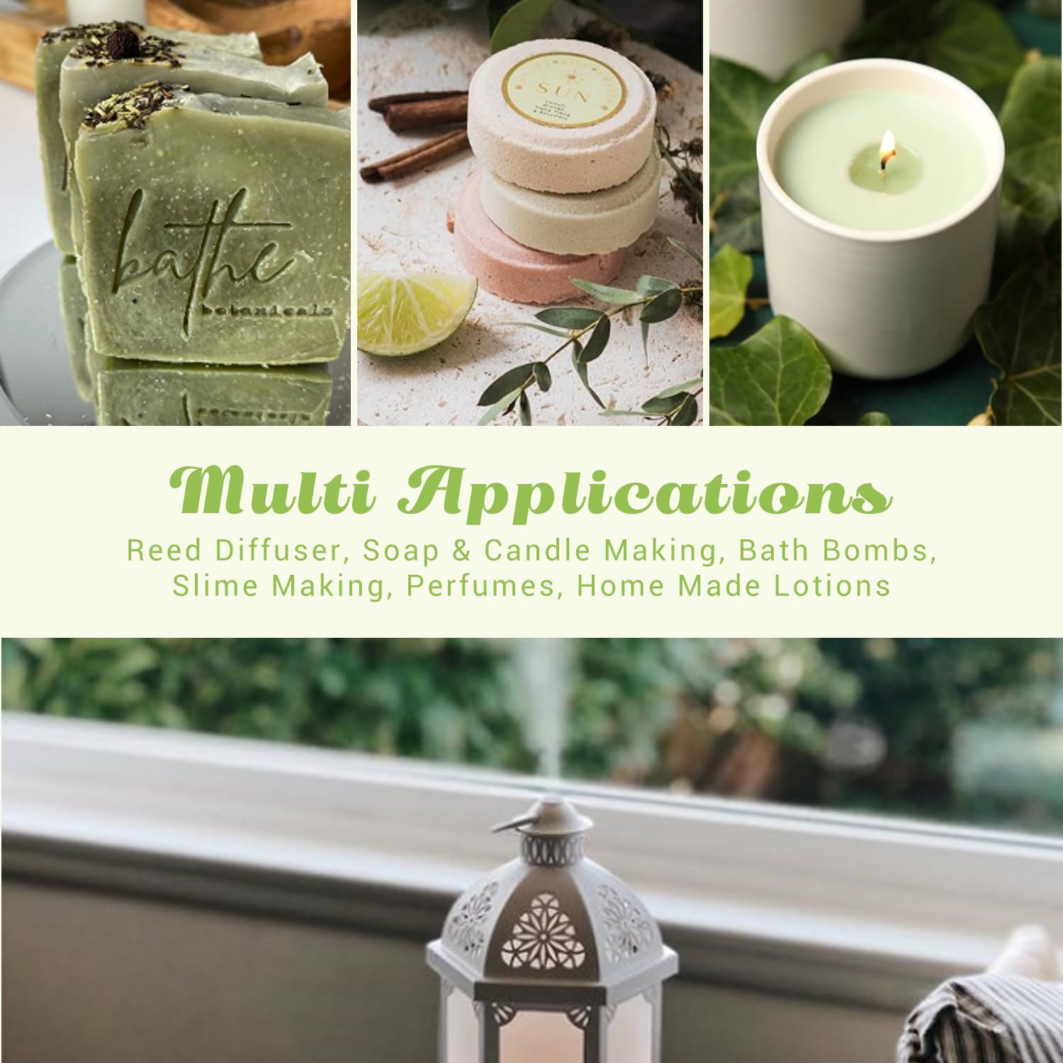 Nature Essential Oils Set | ARVIDSSON Natural Fragrance Oils for Candle Making