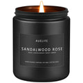 Sandalwood Rose Candle – Soy Scented Home Fragrance & Gift