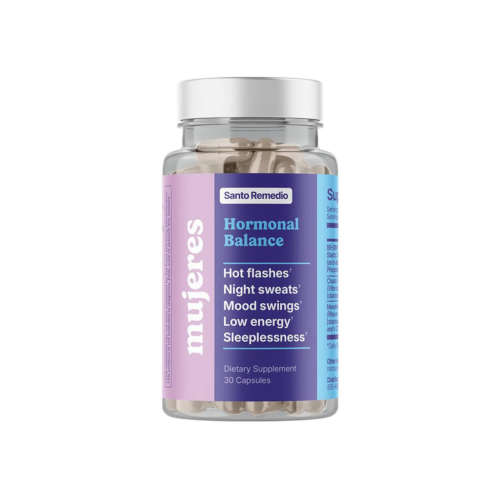 Santo Remedio Hormonal Balance – Menopause Relief Dietary Supplement, 30 Servings