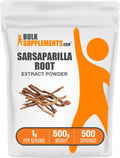 BulkSupplements.com Sarsaparilla Root Extract Powder – 500 g (1.1 lb), 1 g Serving, Gluten Free