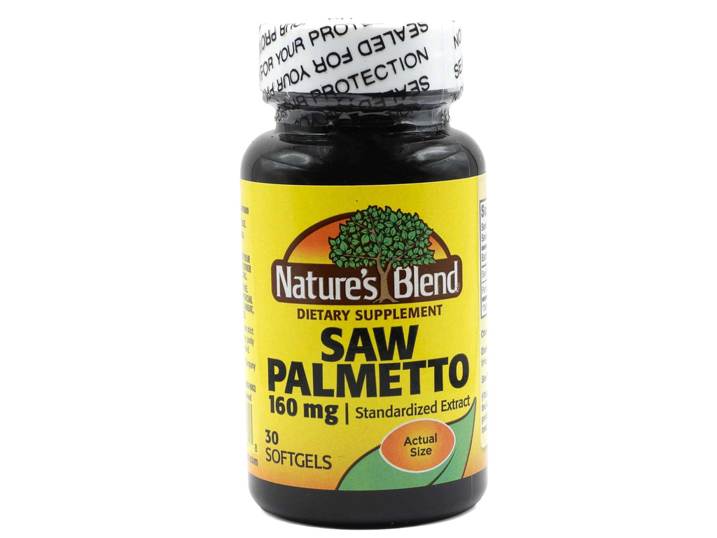 Saw Palmetto 160 mg 30 Sgels | Nature's Blend