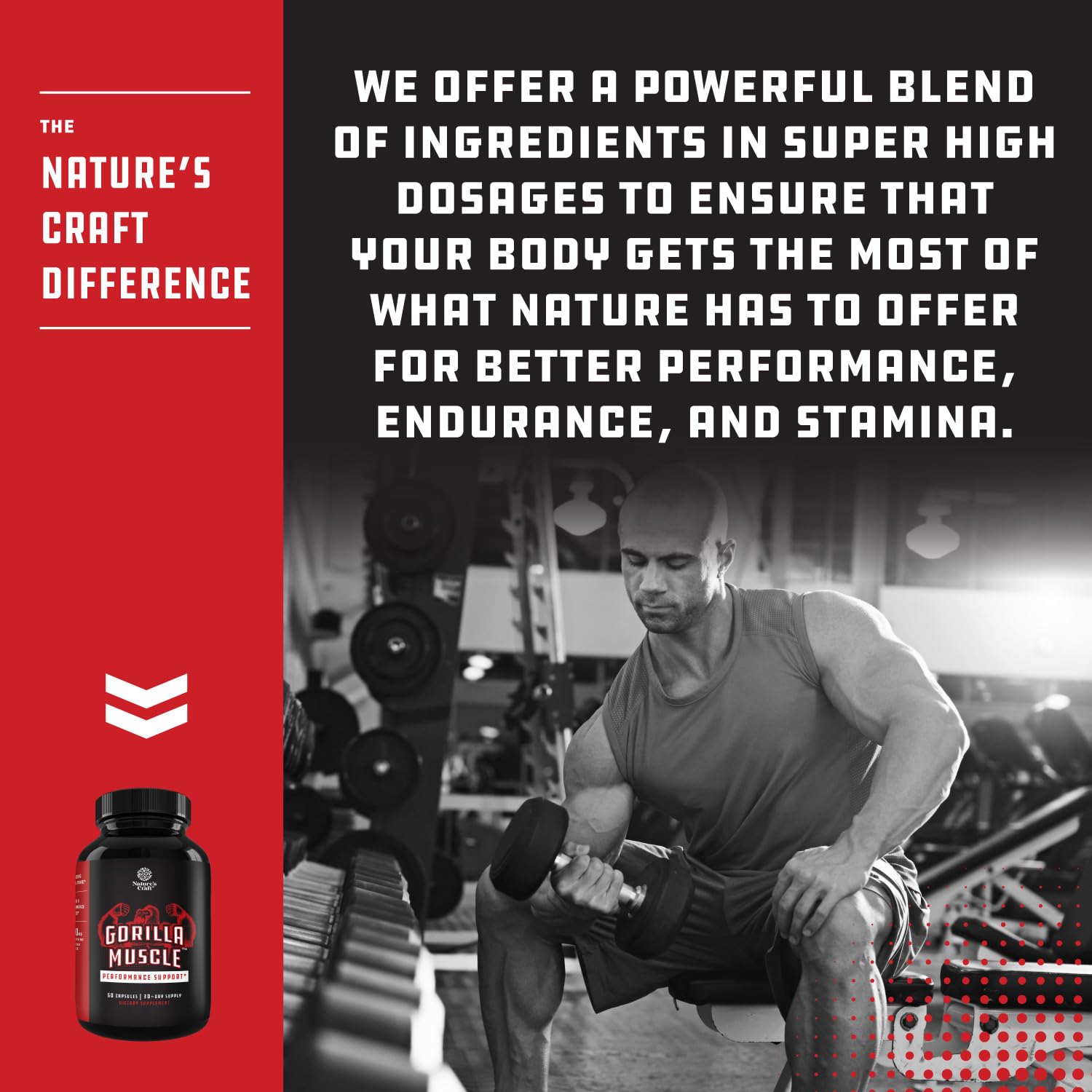 Extra Strength Testosterone Booster for Men – Natural Supplement with Horny Goat Weed, Maca, Tongkat Ali & Saw Palmetto