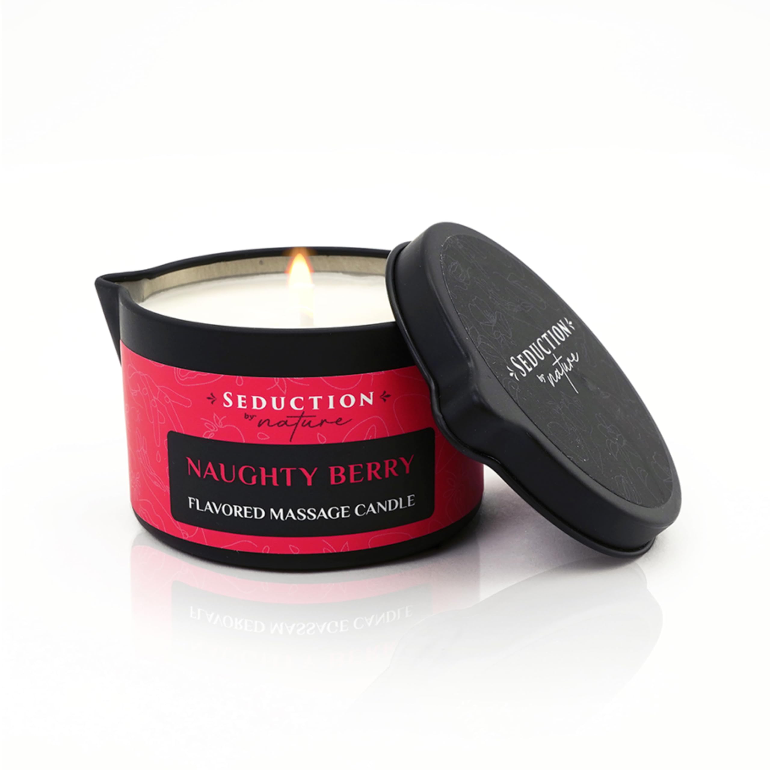 SbN Massage Oil Candle – Relaxation & Home Spa with Vegan Oils, Sustainable Formula