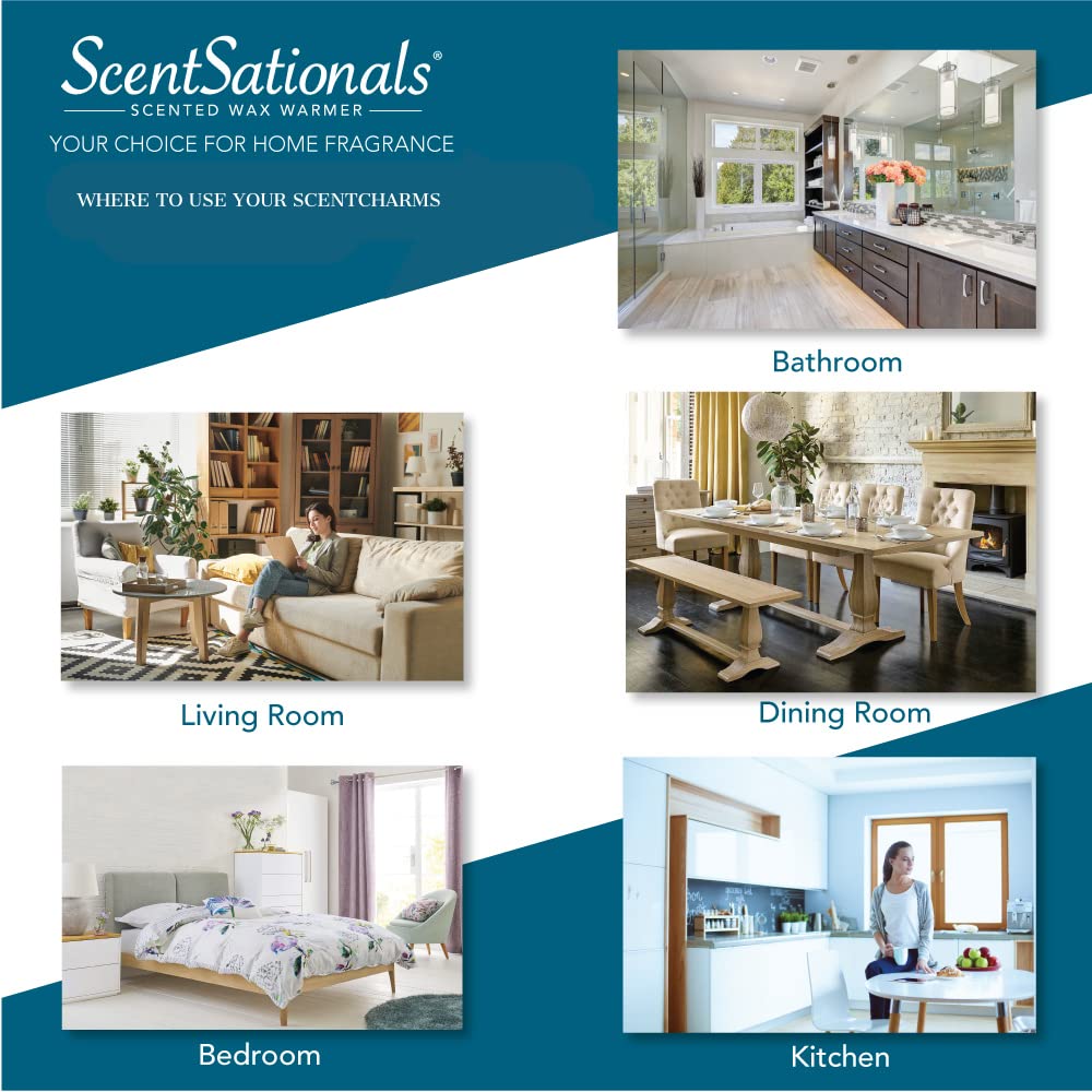 ScentSationals Scent Charm Wall Diffuser - Essential Oils, Rustic Lantern
