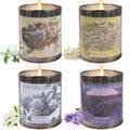 Scented Candle Gift Set 4-Pack 32oz Soy Wax with 200-Hour Burn Time | Home Decor & Gift