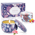 Scented Candle Gift Set for Women – 2 Pack 2.5 oz | Aromatherapy Candles