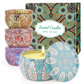 Scented Candles Gifts for Women 4 Pack – Aromatherapy Soy Wax, Up to 90 Hours