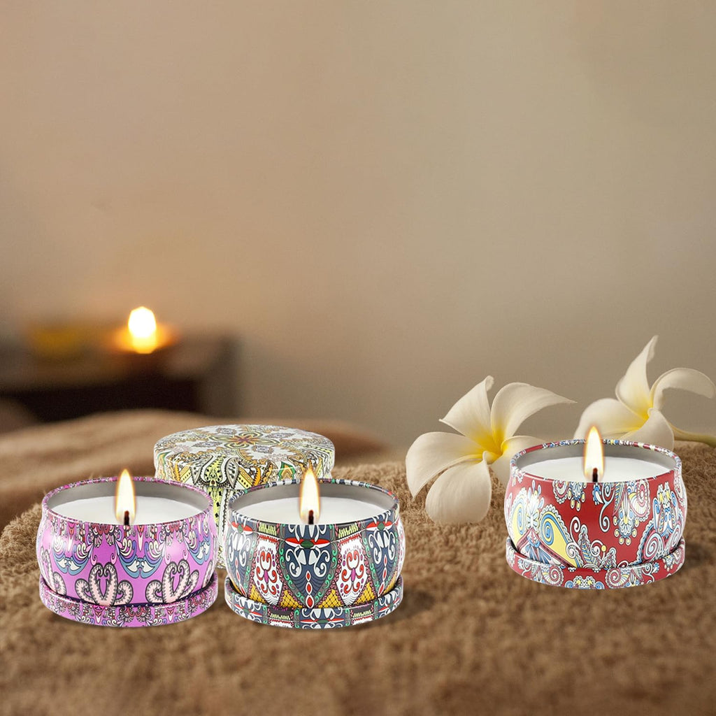 Scented Candles Gift Set – 24-Pack, 2.5 oz Soy Wax Aromatherapy
