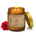 Scented Candles Gift – 16oz Rose Soy Wax Candle, 100 Hour Burn