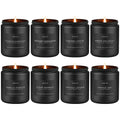 Scented Candles Set – 8 Pack Soy Jar Candles for Home & Aromatherapy Gifts