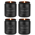 Men's Scented Candles Set — 4-Pack Soy Candles for Home, Gifts for Dad | Father's Day