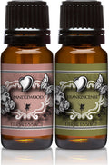 Scented Oils - Pair of Essence - Sandalwood & Frankincense - 10 ml