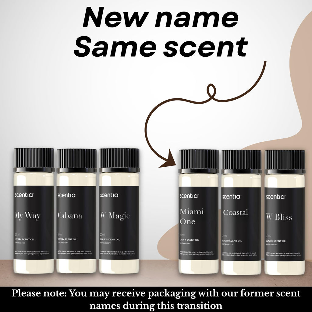 Scentia Hotel Diffuser Oil Gift Set – 3x20ml, Inspired by 1 Hotel Miami & W Hotels