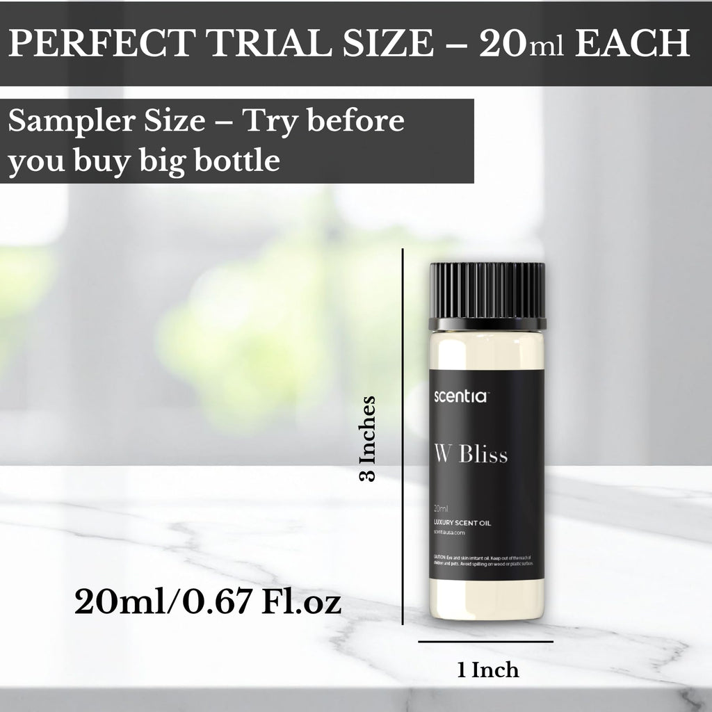 Scentia Hotel Diffuser Oil Gift Set – 3x20ml, Inspired by 1 Hotel Miami & W Hotels