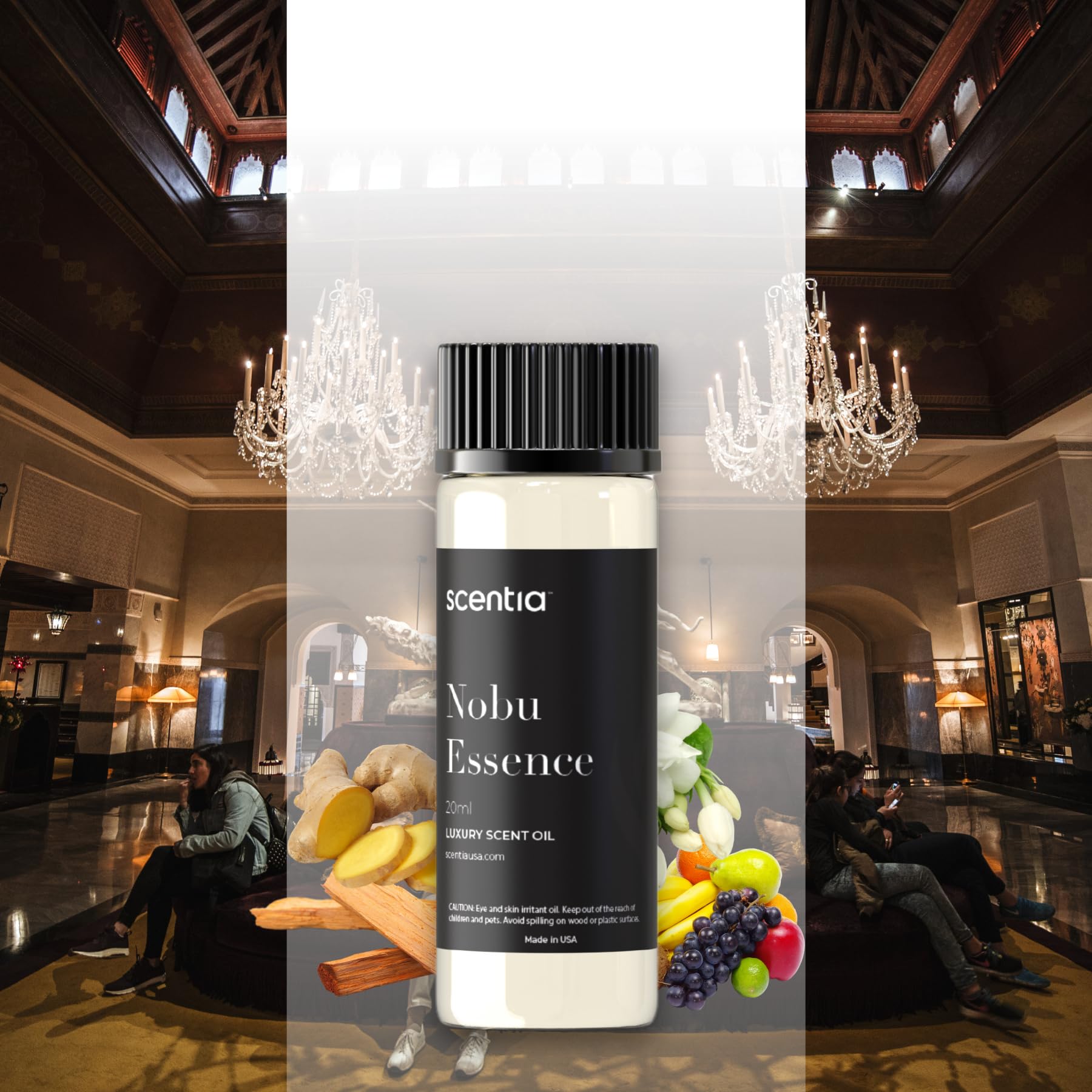 Scentia Nobu-Inspired Hotel Diffuser Oil – 20ml Aromatherapy Gift