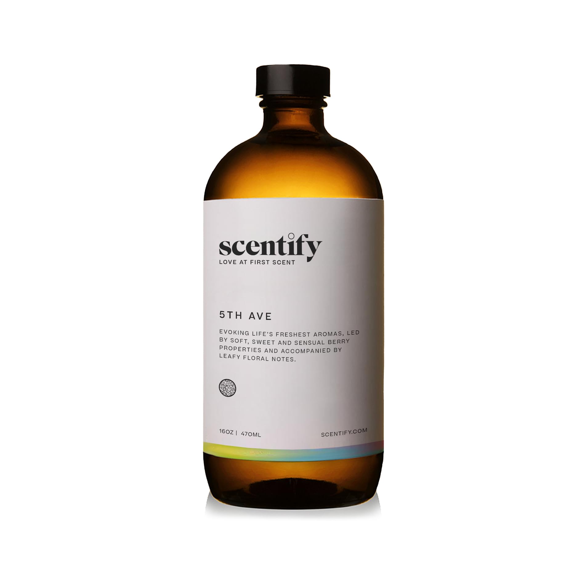 5th Ave Aroma Oil Refill for Diffusers – Bergamot & Gardenia (470ml) | Scentify