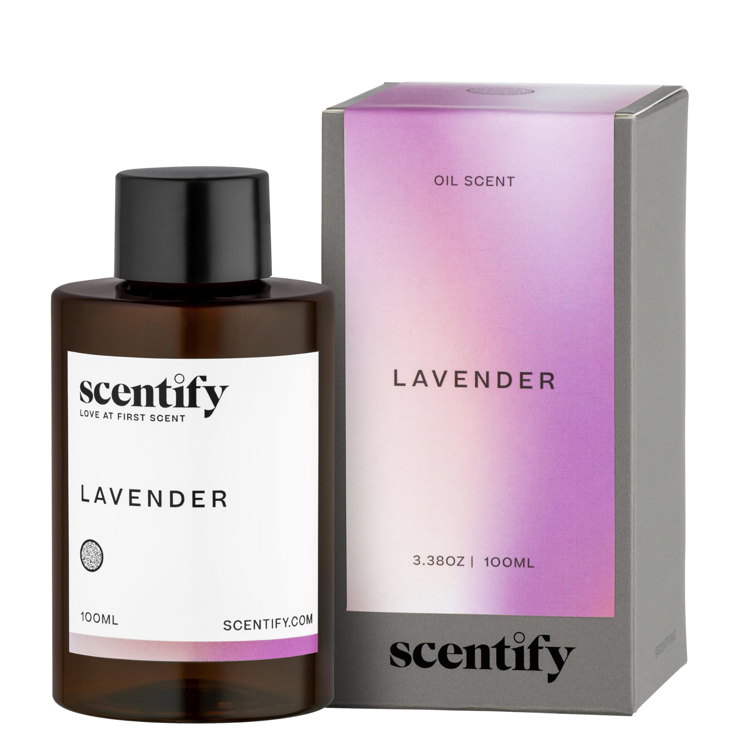 Scentify Lavender Musk Aroma Oil Refill for Diffusers - 100ml (3.38 oz) | Bergamot, Vanilla, Cedarwood
