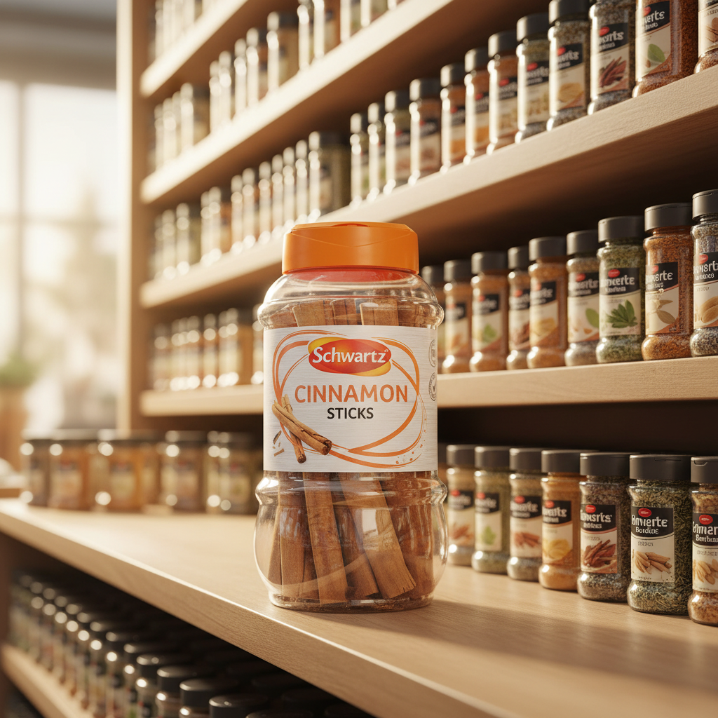 6 x Schwartz Cinnamon Sticks 180G