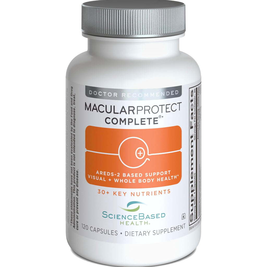 ScienceBased Health MacularProtect Complete – AREDS 2 Eye Health Capsule, 120 Capsules