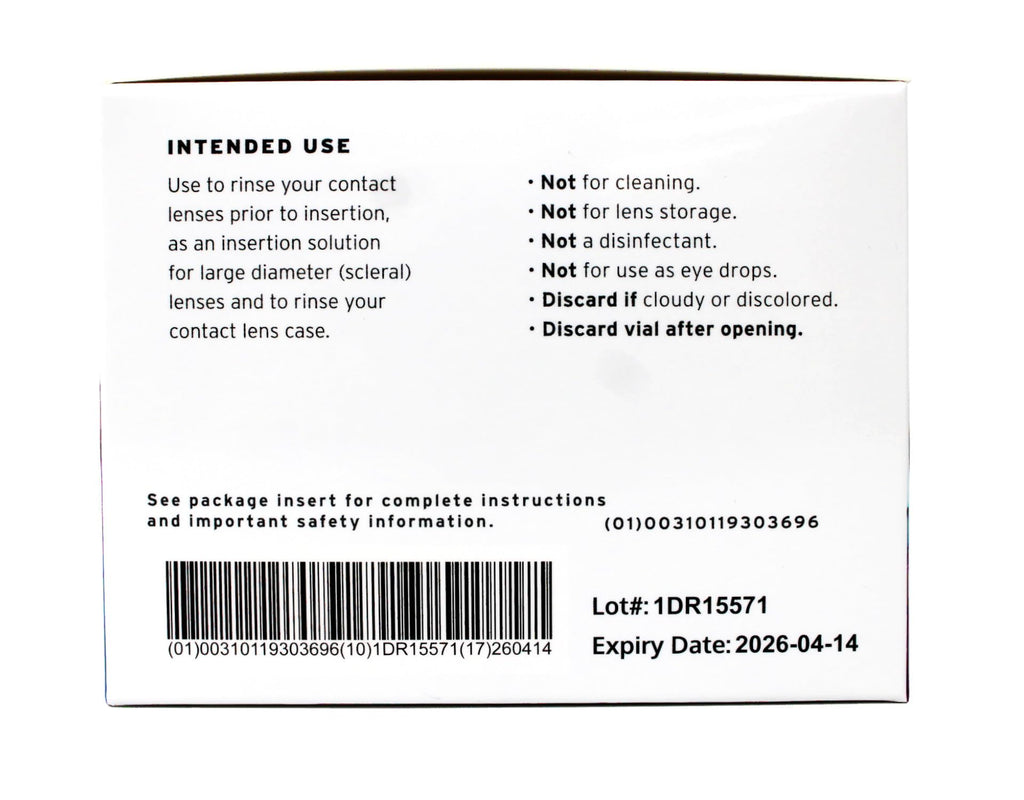 ScleralFil Preservative-Free Saline Solution – 0.34 fl oz Vials, 30 Count (Pack of 2)
