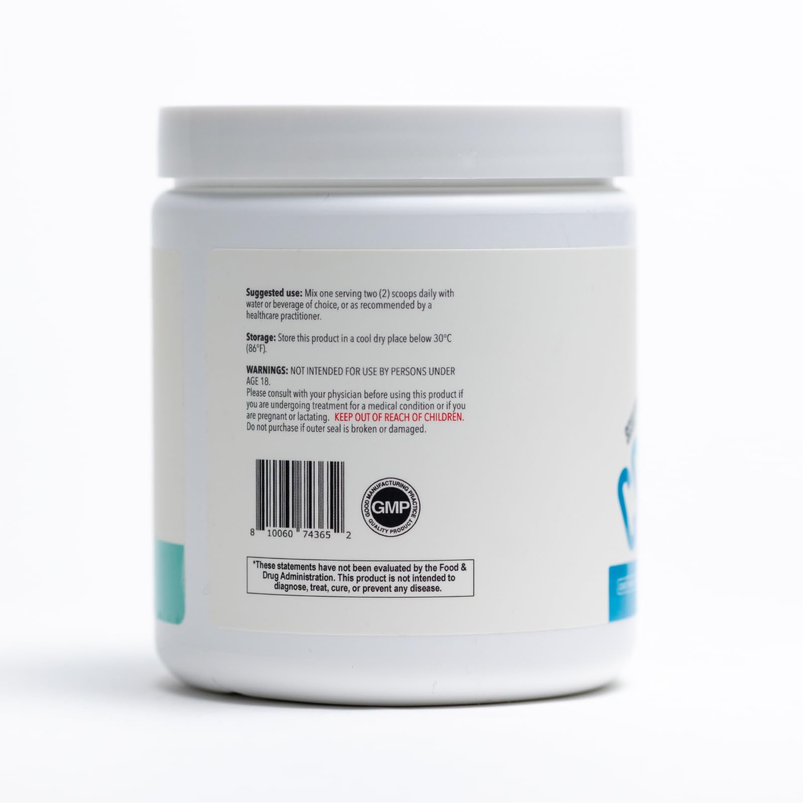 Collagen Peptides by Sculpt Nation (V Shred) – Types I/II/III + Hyaluronic Acid, Unflavored (30 Day Supply)