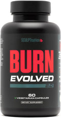 Sculpt Nation Burn Thermogenic Fat Burner for Men & Women – Daytime Metabolism Booster | Capsimax, Chromax, Patented Ingredients | 60 Veggie Pills