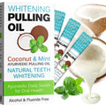 SDJUFEI Coconut Pulling Oil – Mint Mouthwash Travel Sachets (20 Pcs)
