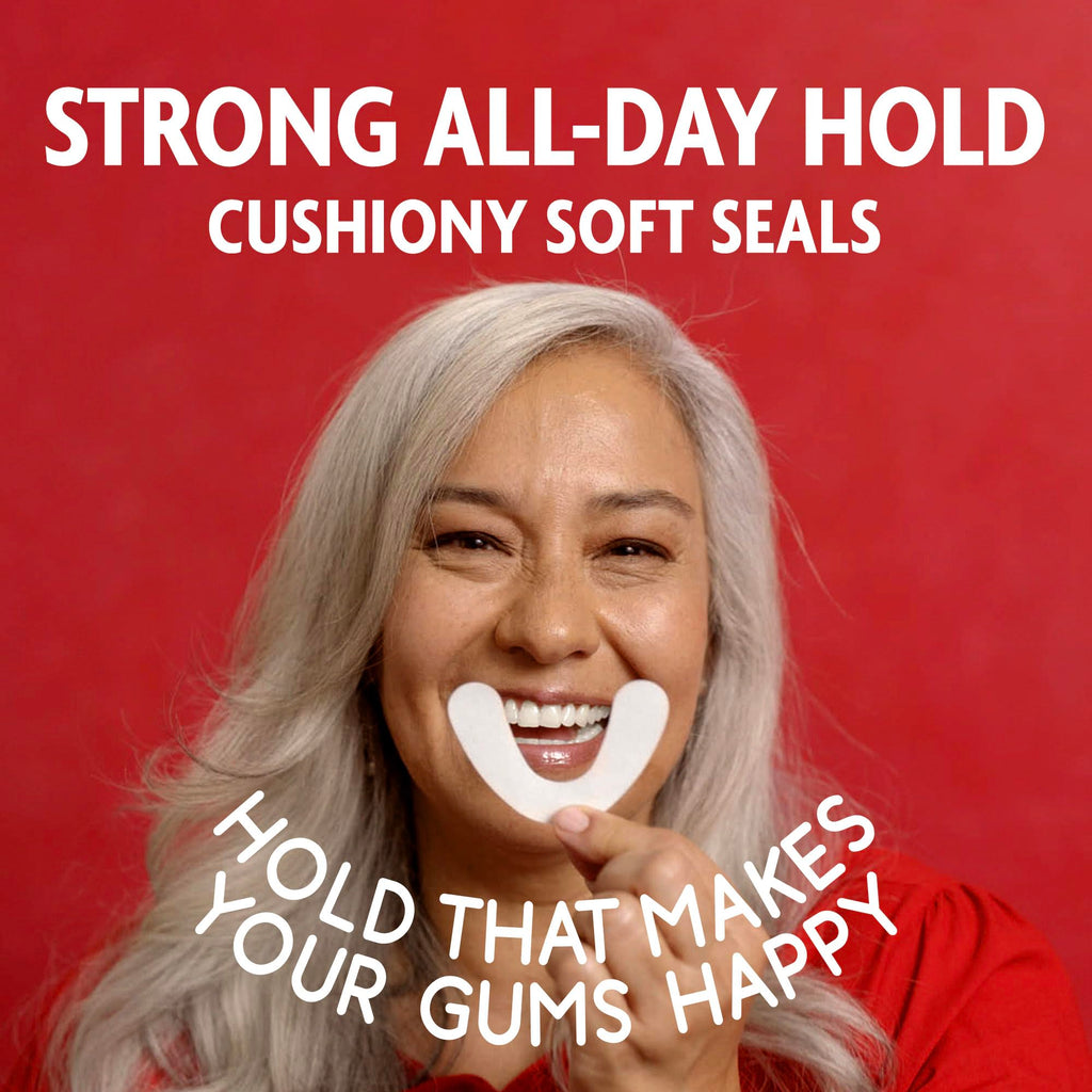 Sea Bond Secure Denture Adhesive Seals – Original Lowers, Zinc-Free, All-Day Hold
