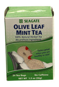 Seagate Olive Leaf Herbal Mint Tea – 24 Count (Pack of 1)