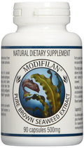 Seaweed Modifilan Capsules, 90 Count (Pack of 2) - Gluten-Free & Macrobiotic