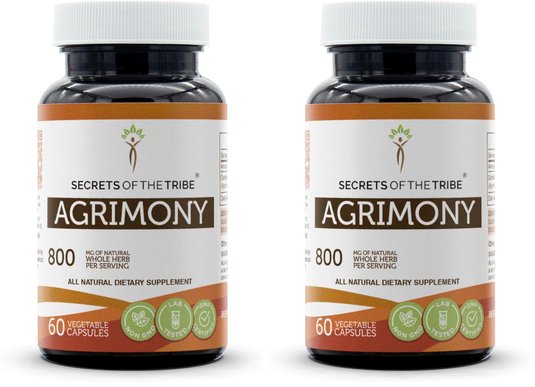 Secrets of the Tribe Agrimony 60 Capsules – 800 mg | Dried Herb