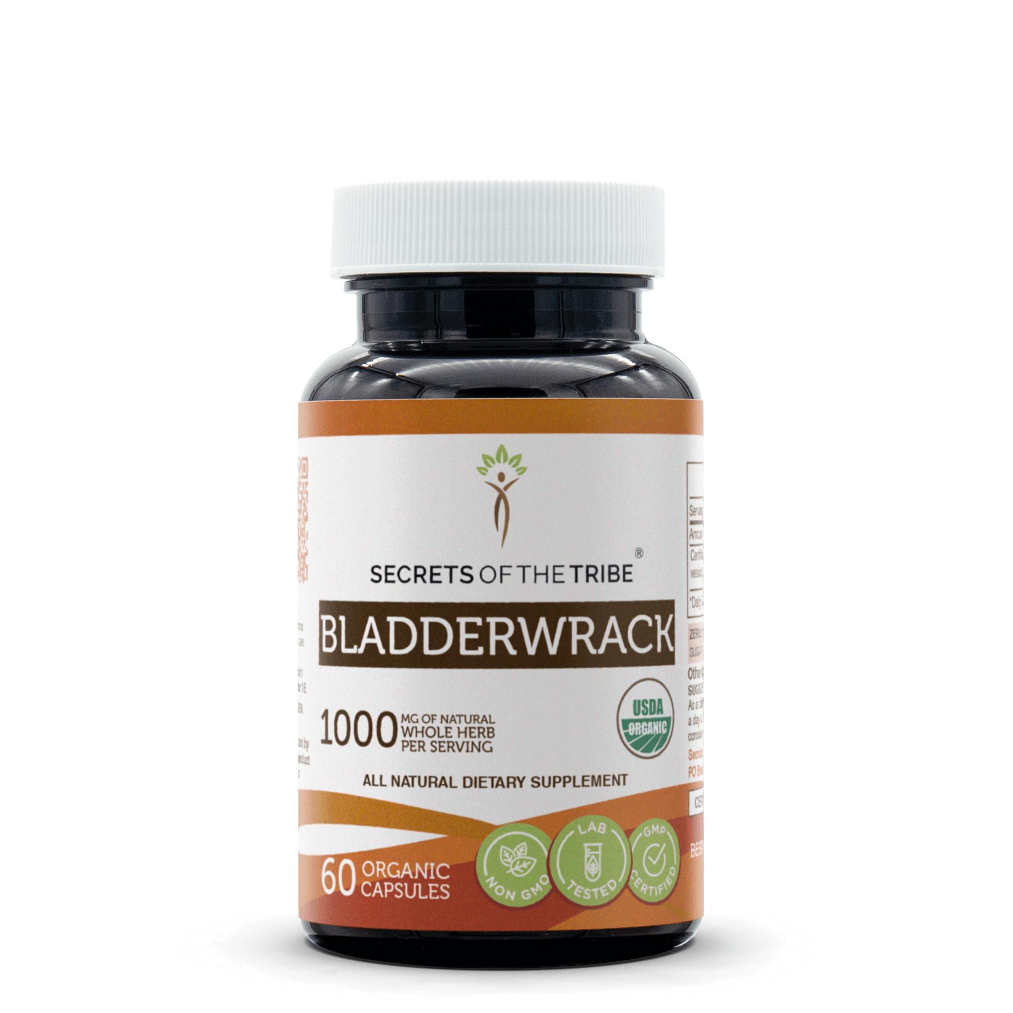 Secrets of the Tribe Bladderwrack USDA Organic Capsules – 60 Count