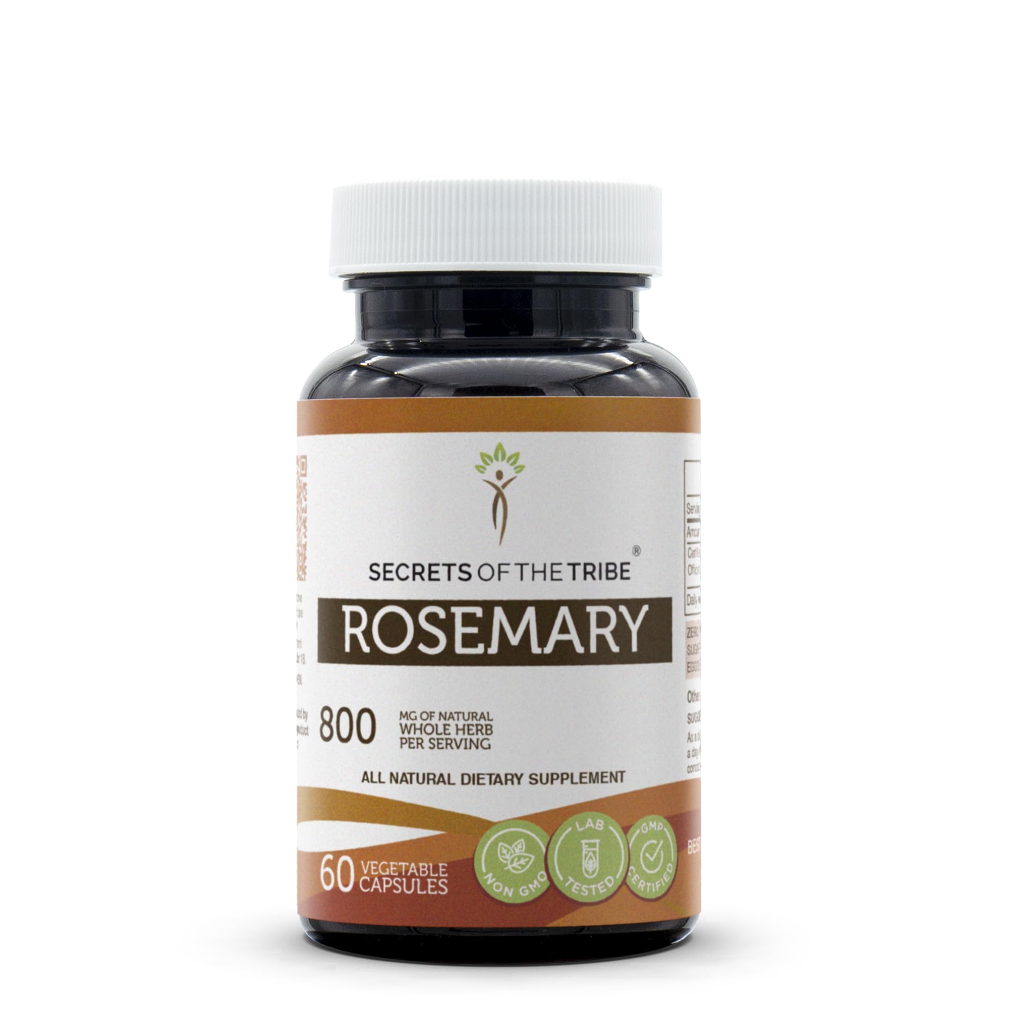 Secrets of the Tribe Rosemary – 60 Capsules, 800 mg per Serving