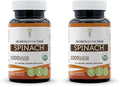 Secrets of the Tribe Spinach 60 Capsules – 1000 mg – USDA Organic Spinach (Pack of 2)