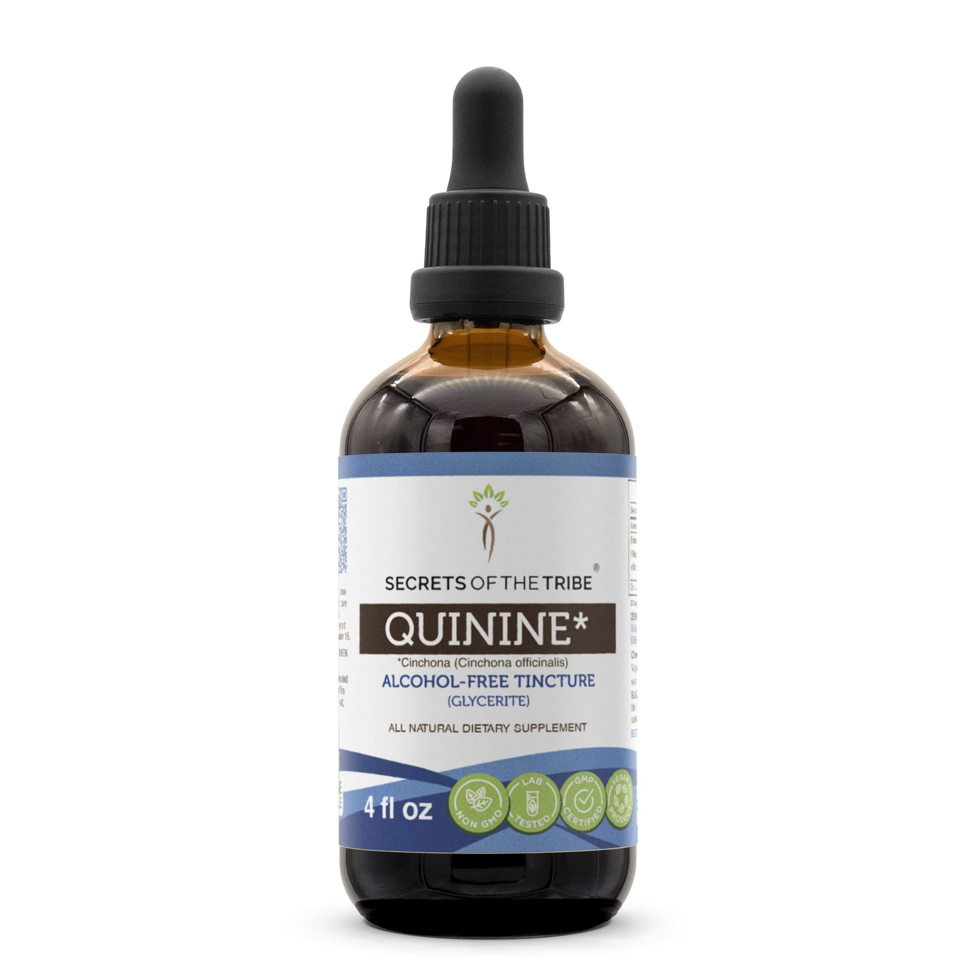 Secrets of the Tribe Quinine Alcohol-Free Tincture 680 mg – Leg Cramp Support