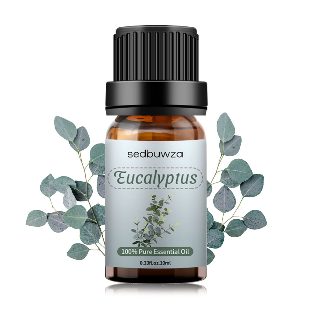 Sedbuwza Eucalyptus Essential Oil – Pure Organic Fragrance for Diffuser & Soap