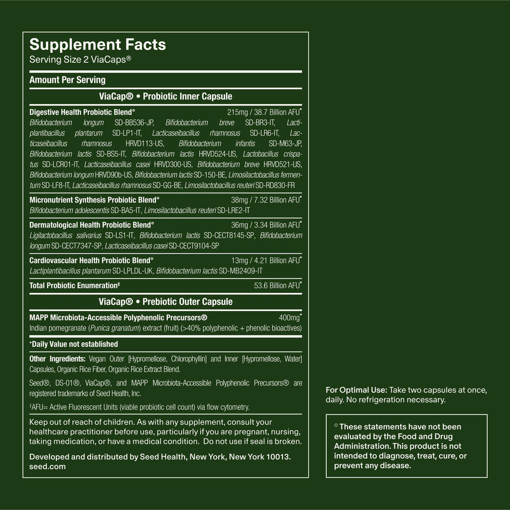 Seed 14 Day Gut Reset | Probiotic & Prebiotic for Digestive Health