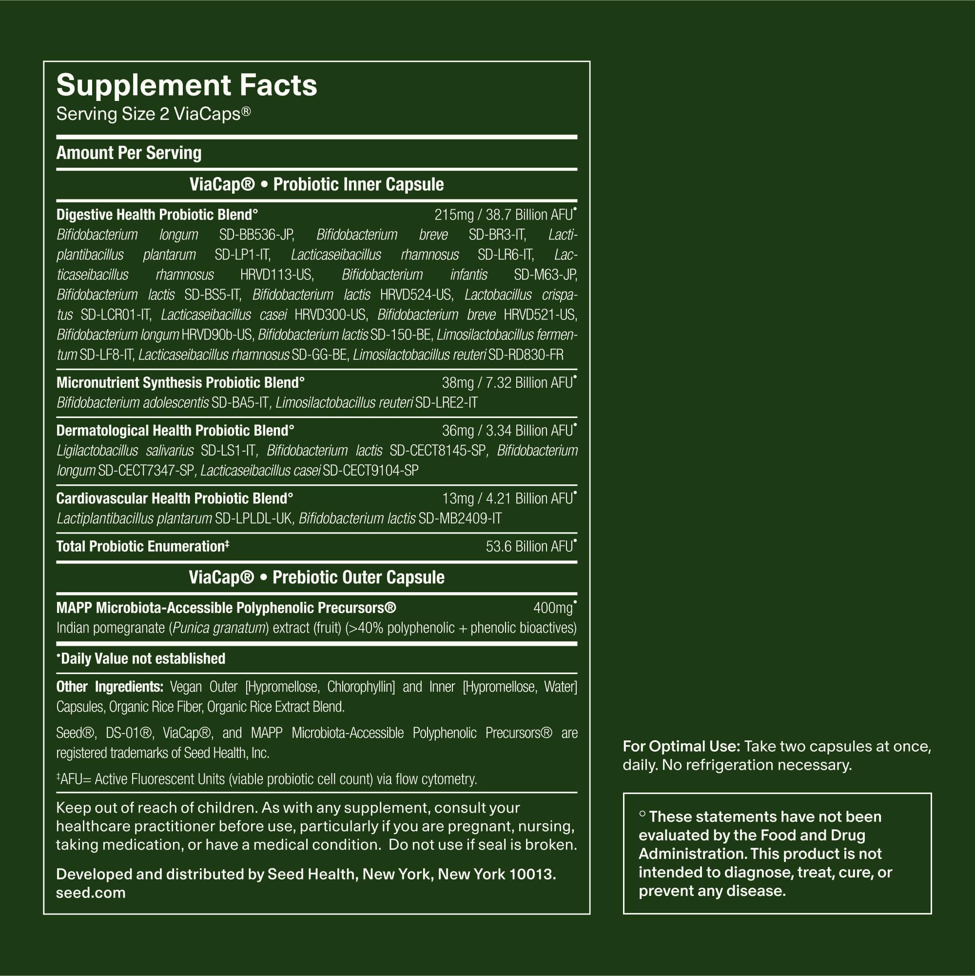Seed 14 Day Gut Reset | Probiotic & Prebiotic for Digestive Health