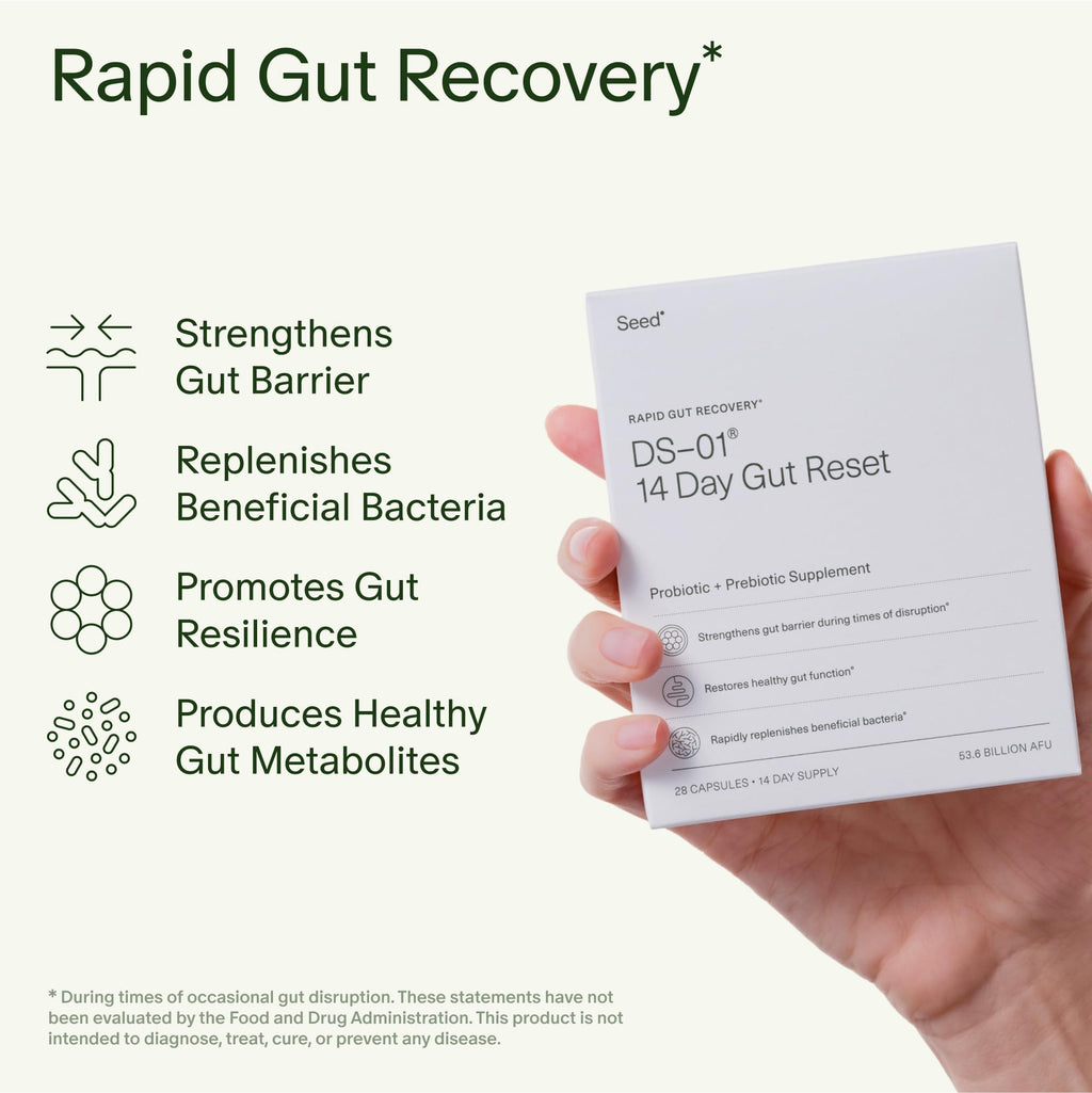 Seed 14 Day Gut Reset | Probiotic & Prebiotic for Digestive Health