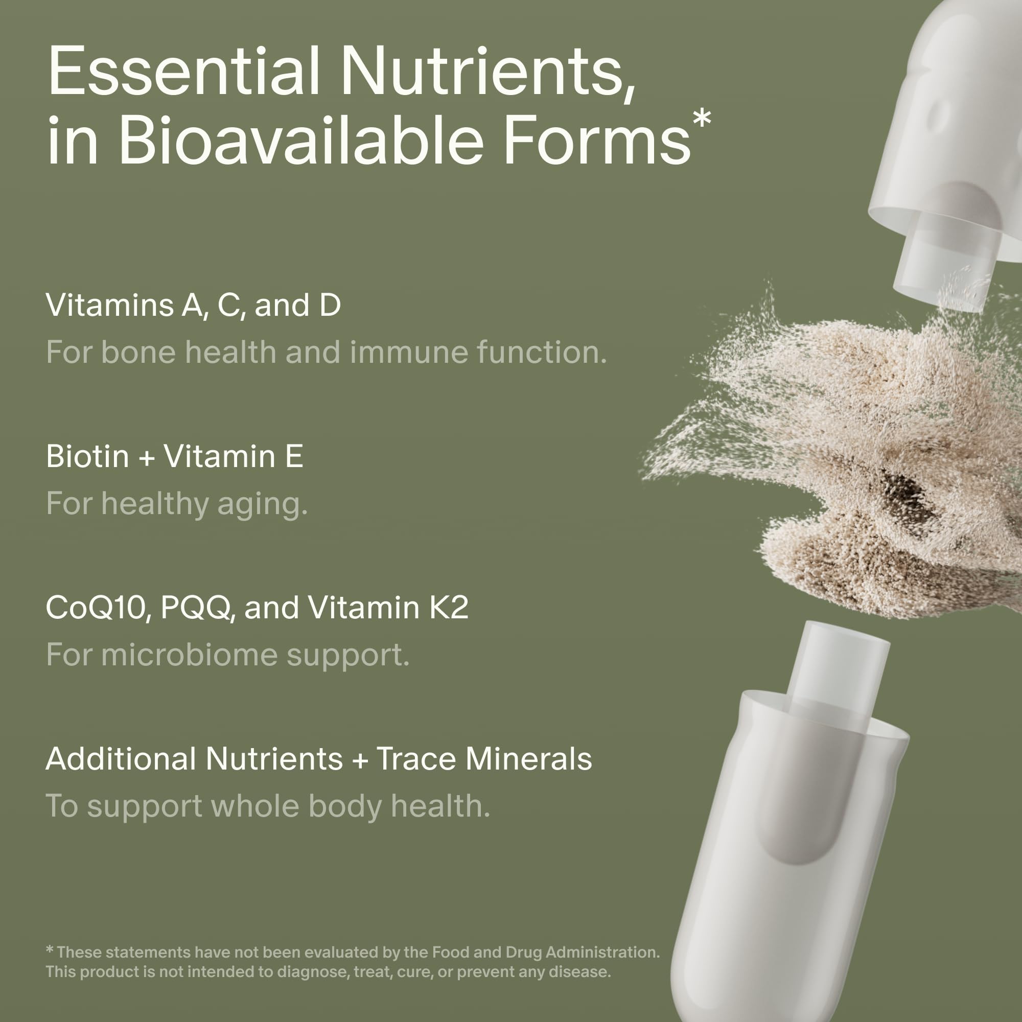 Seed DM-02 Daily Multivitamin – 100% DV Essentials for Immune, Bone, Hair & Nails (Vegan, 30-Day)