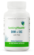 Seeking Health DIM & I3C – Supports Healthy Estrogen Metabolism & Liver Health | 400 mg, 60 Capsules