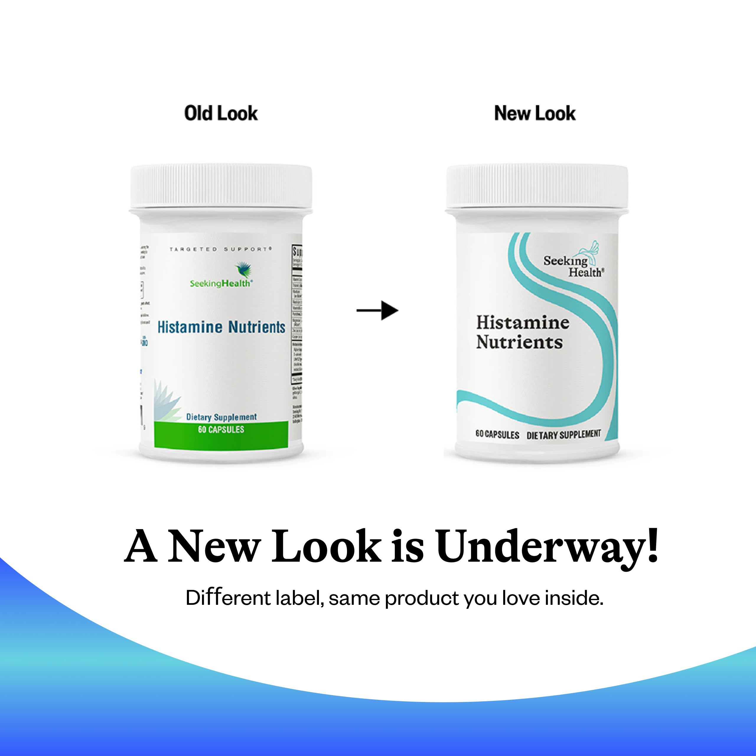 Seeking Health Histamine Nutrients | Seasonal Histamine Support with B1, B3 & Zinc - 60 Capsules